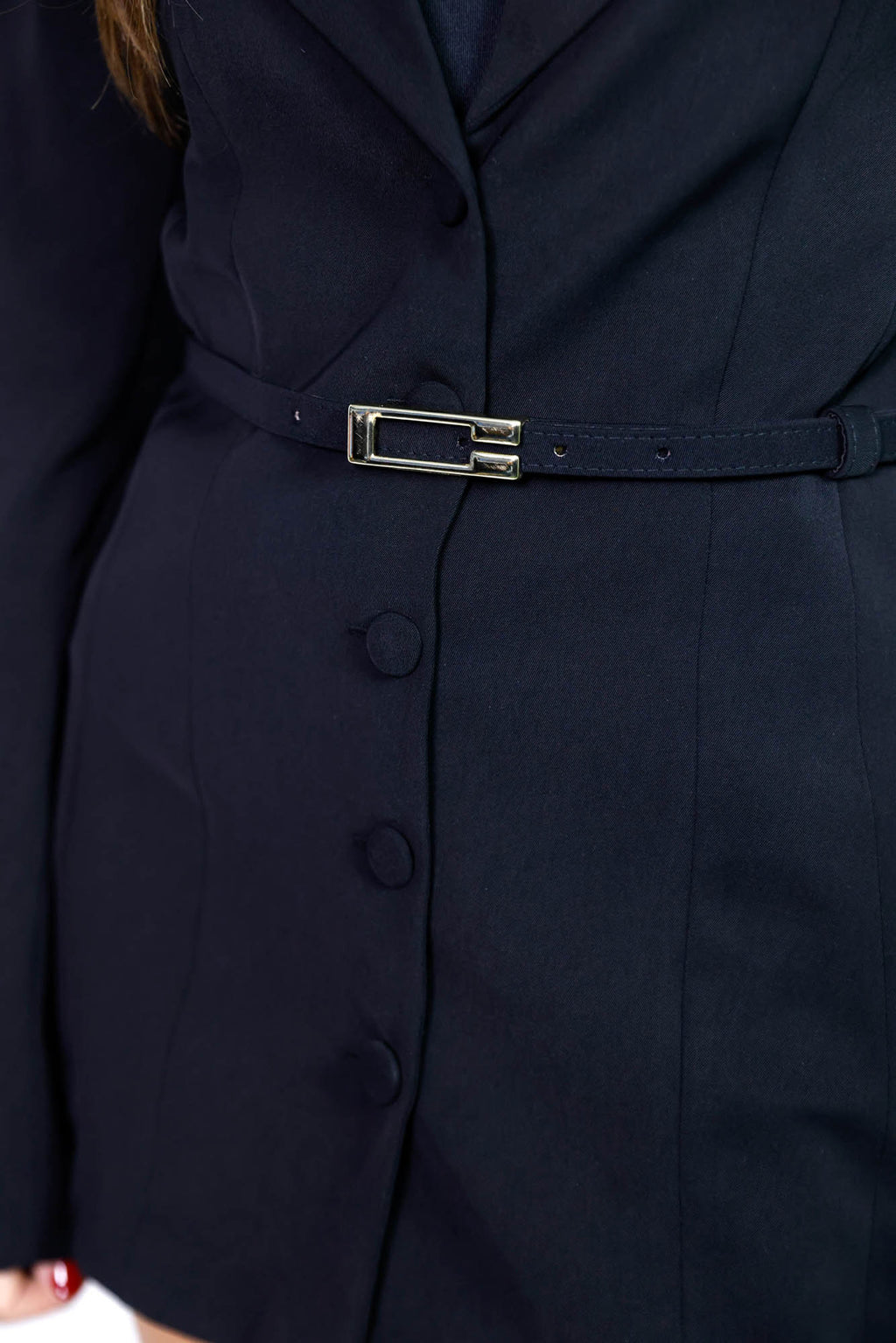 Belted Business Casual Blazer