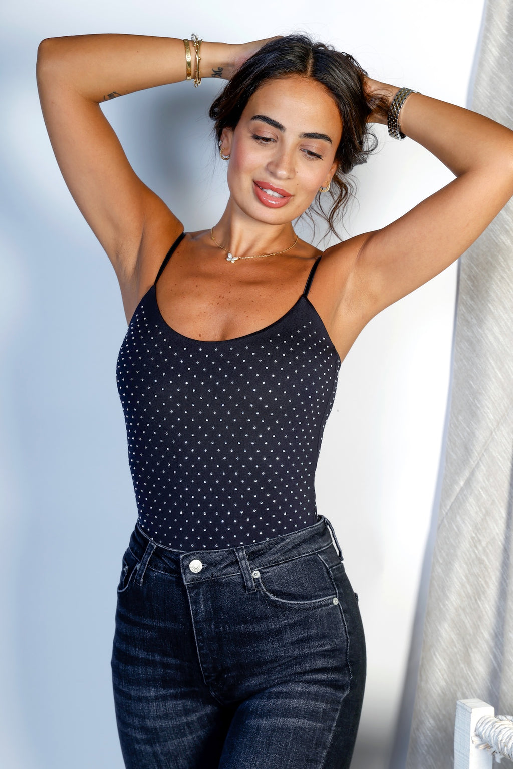 Rhinestone Bodysuit