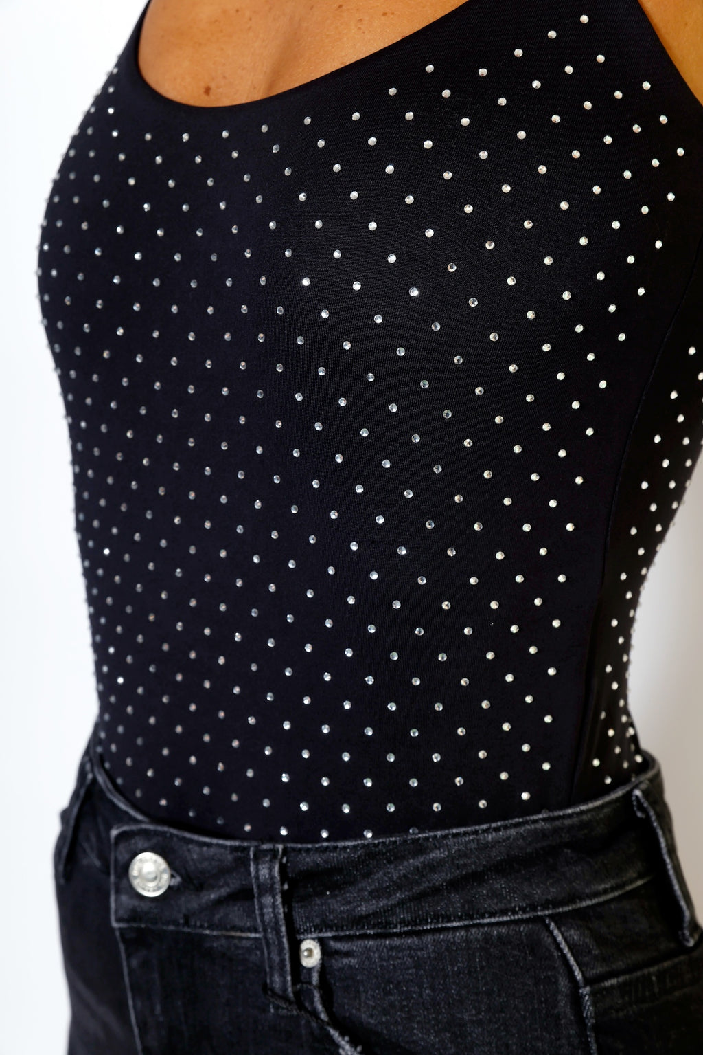 Rhinestone Bodysuit