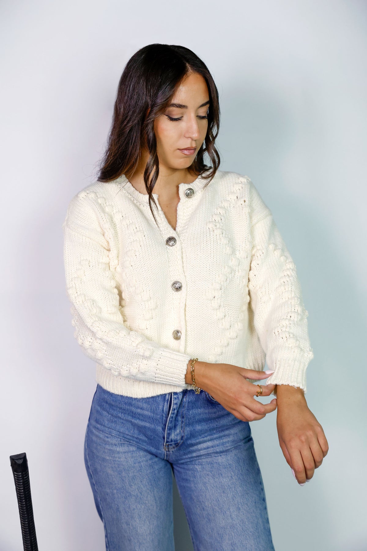 Buttoned Cardigan