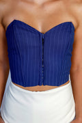 Corset Pinstripe, Stretch Back