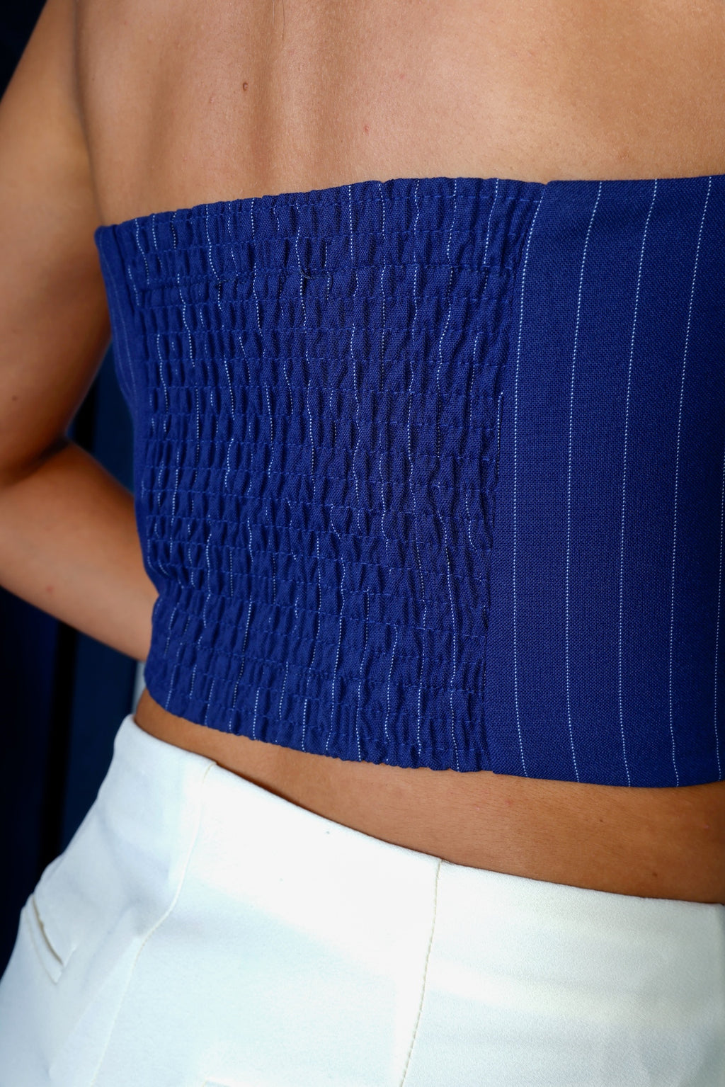 Corset Pinstripe, Stretch Back