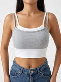 Double-Layered Crop Top