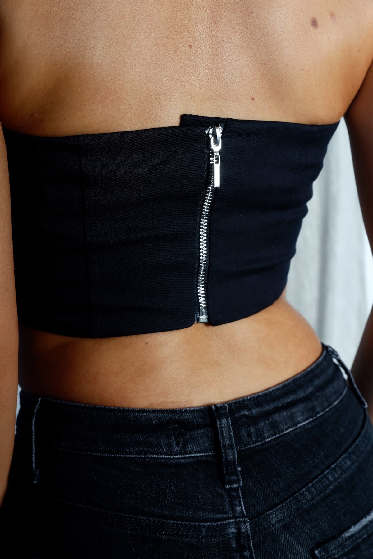 Lace-Up Corset Top
