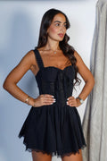 Flared Mini Dress