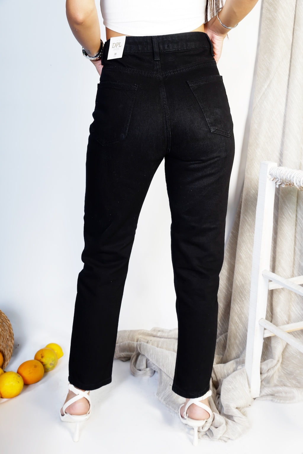 High Waist Mom Fit Jeans