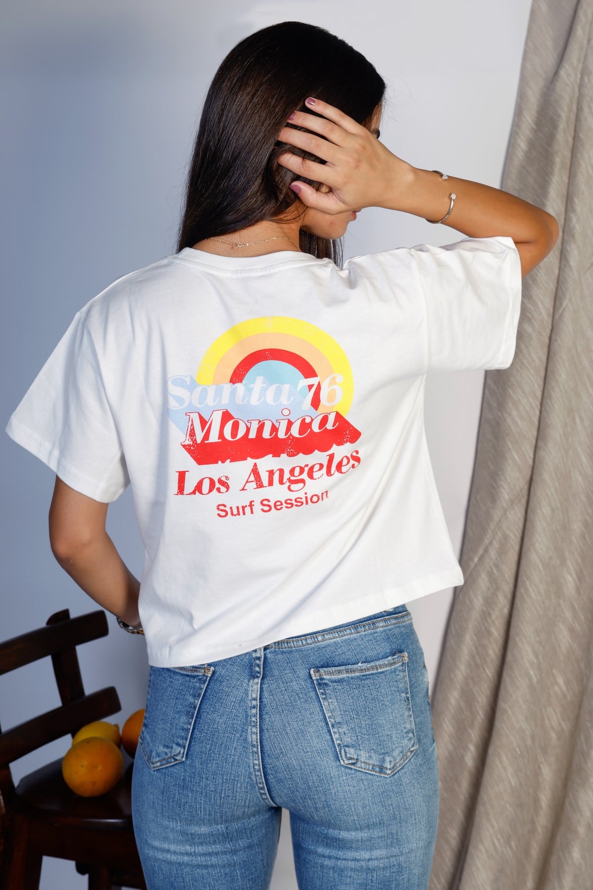 Rainbow cotton tshirt
